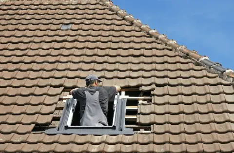 Pose de velux - Flangebouche
